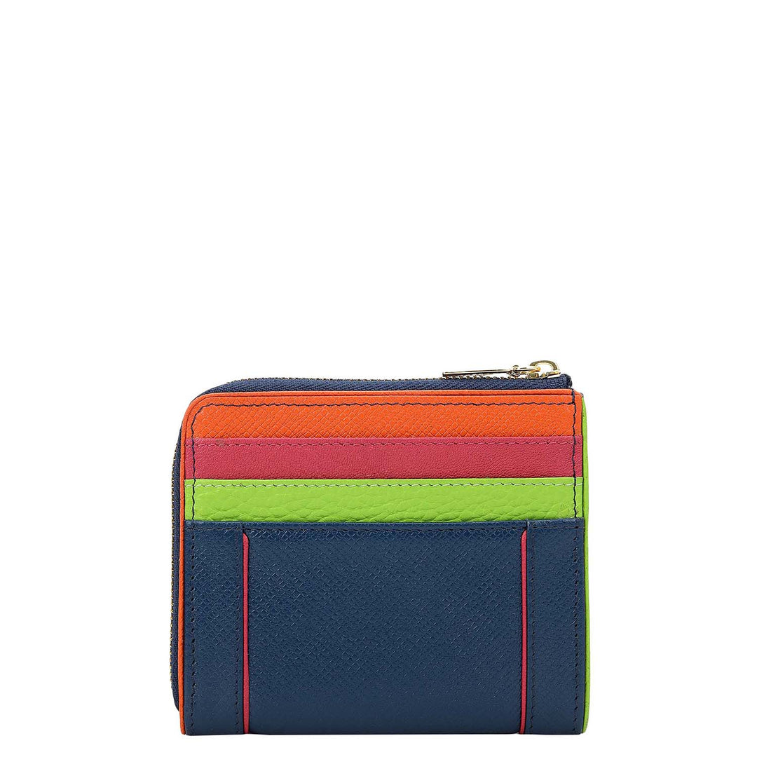 6 Slots Leather Card Case - Twilight
