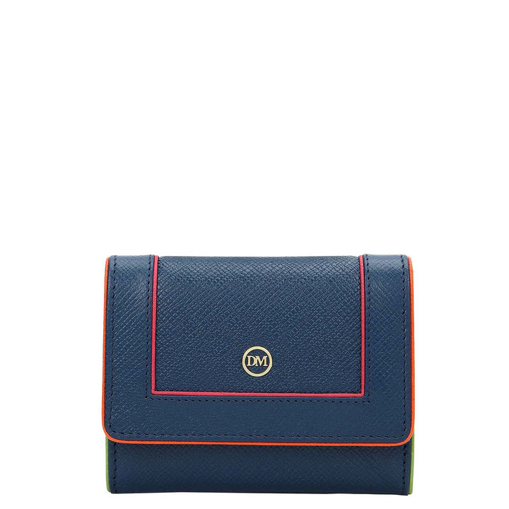 3 Slots Leather Card Case - Twilight
