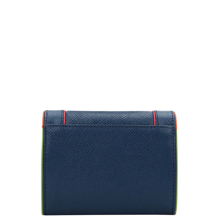 3 Slots Leather Card Case - Twilight