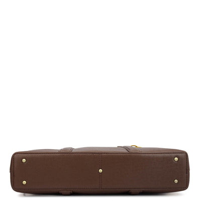 Franzy Leather Laptop Bag - Date