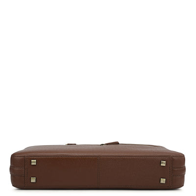 Franzy Leather Laptop Bag - Date
