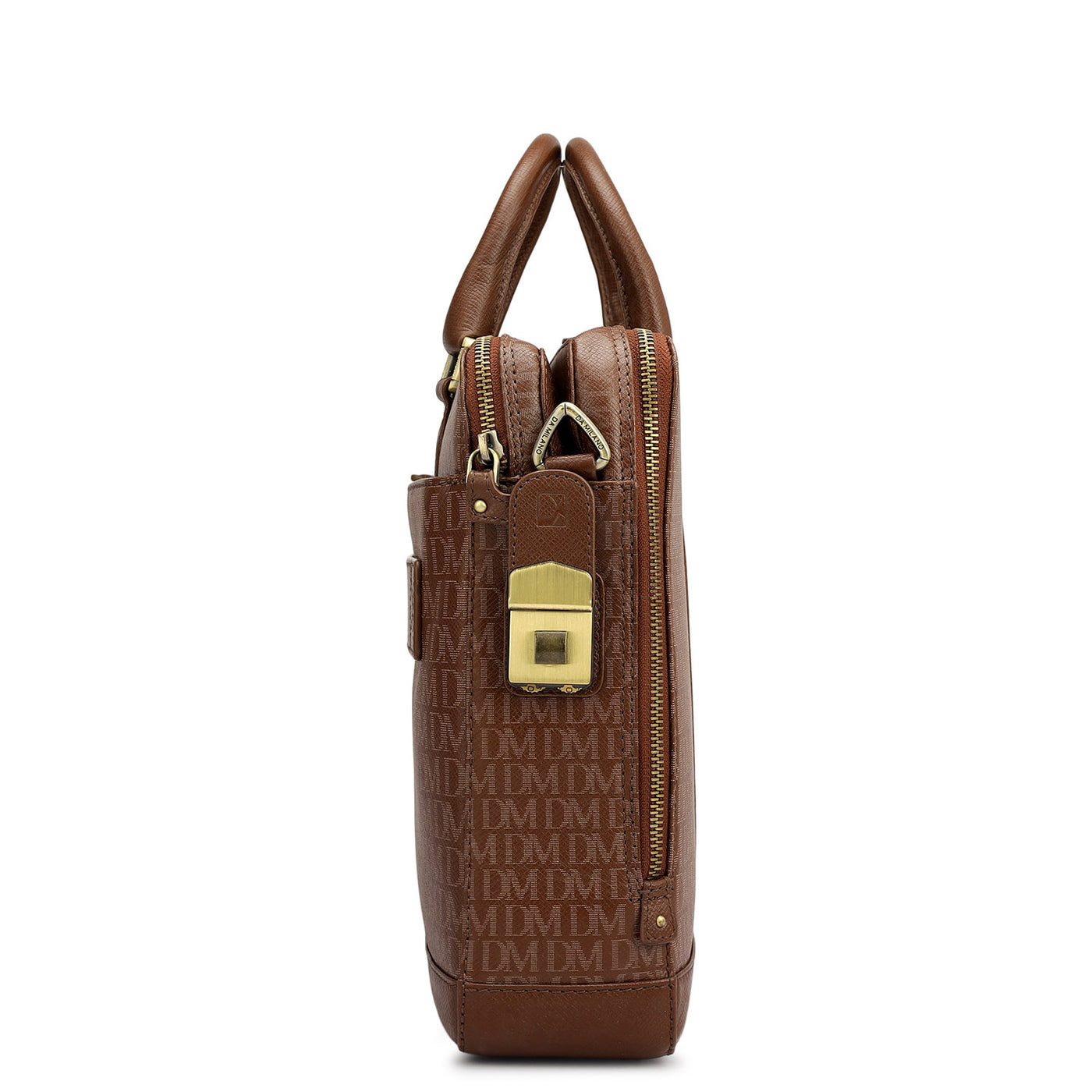 Monogram Franzy Leather Laptop Bag - Date