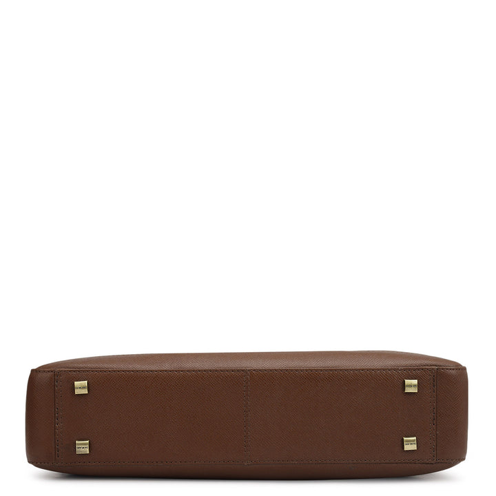 Monogram Franzy Leather Laptop Bag - Date