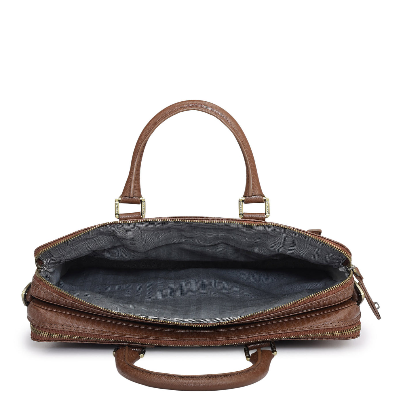 Monogram Franzy Leather Laptop Bag - Date