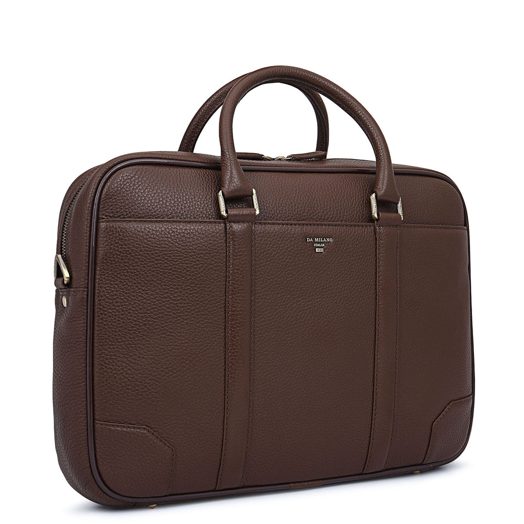 Classic Laptop Bag (S) - Mocha