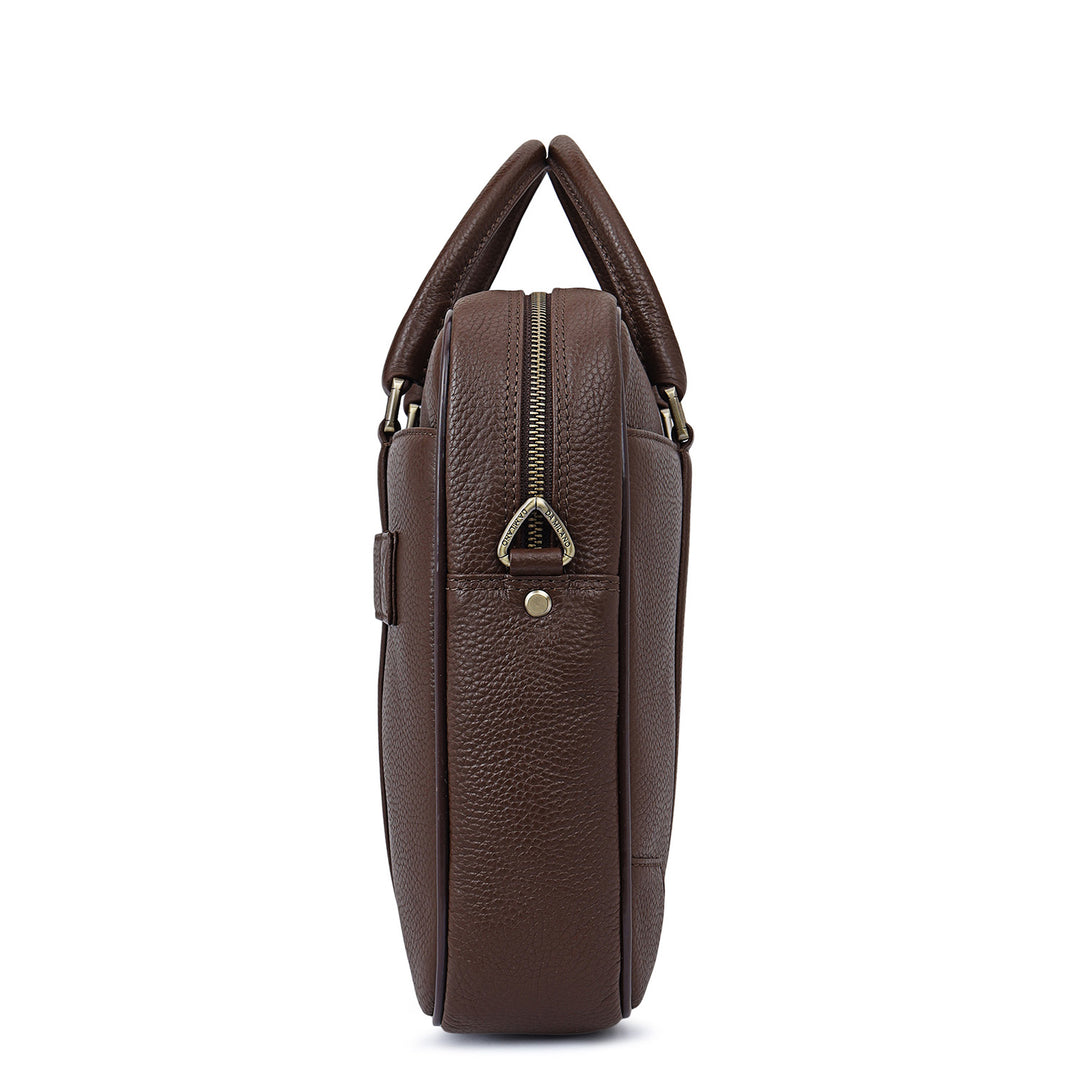 Classic Laptop Bag (S) - Mocha