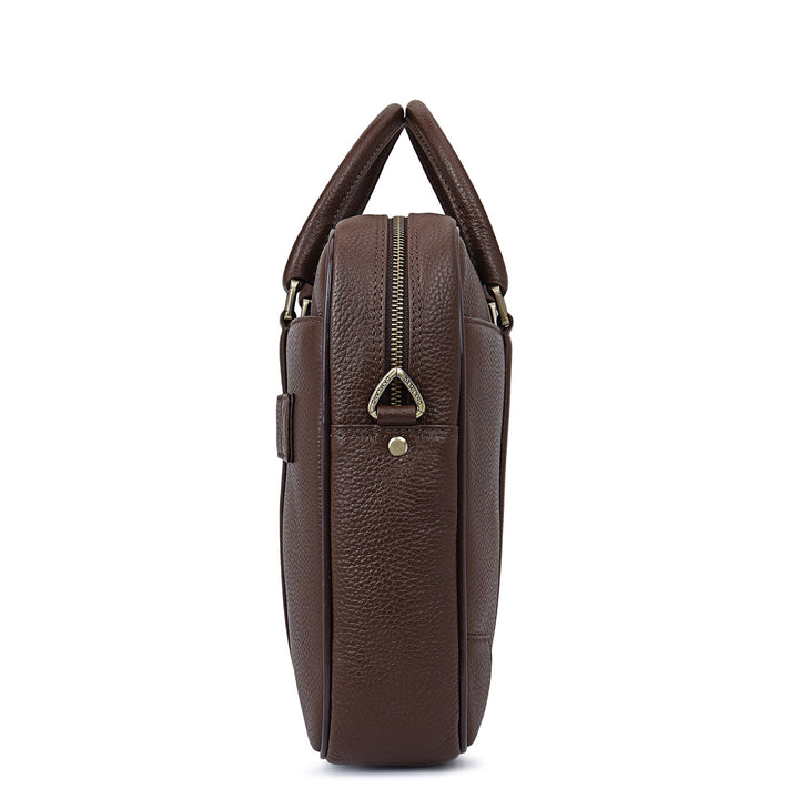 Classic Laptop Bag (S) - Mocha