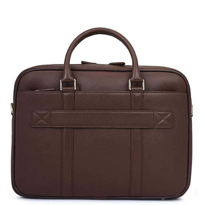 Classic Laptop Bag (S) - Mocha