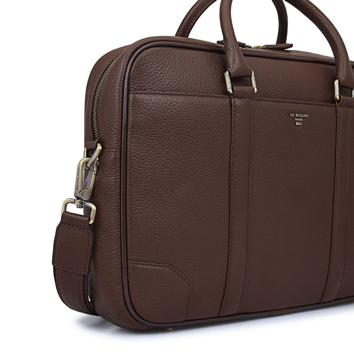 Classic Laptop Bag (S) - Mocha