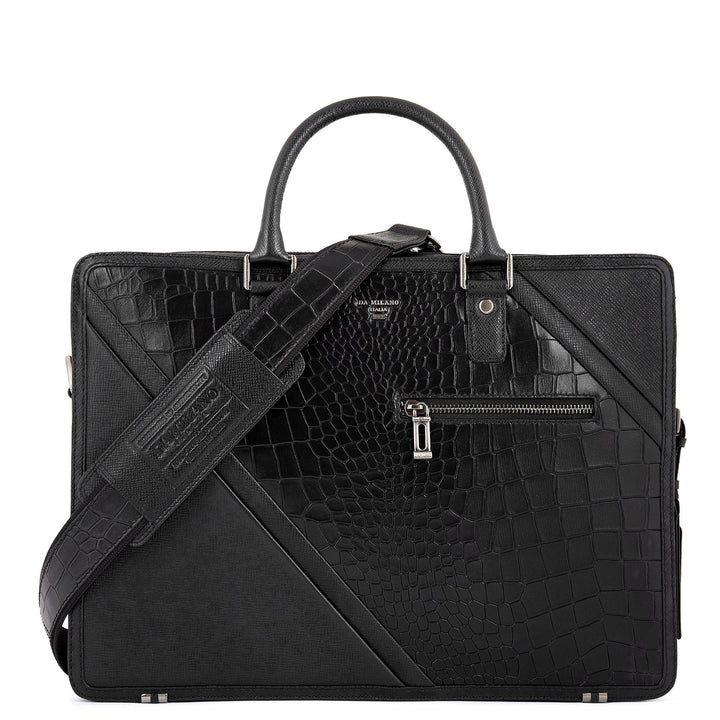 Coroco-Texture Laptop Bag (S) - Black