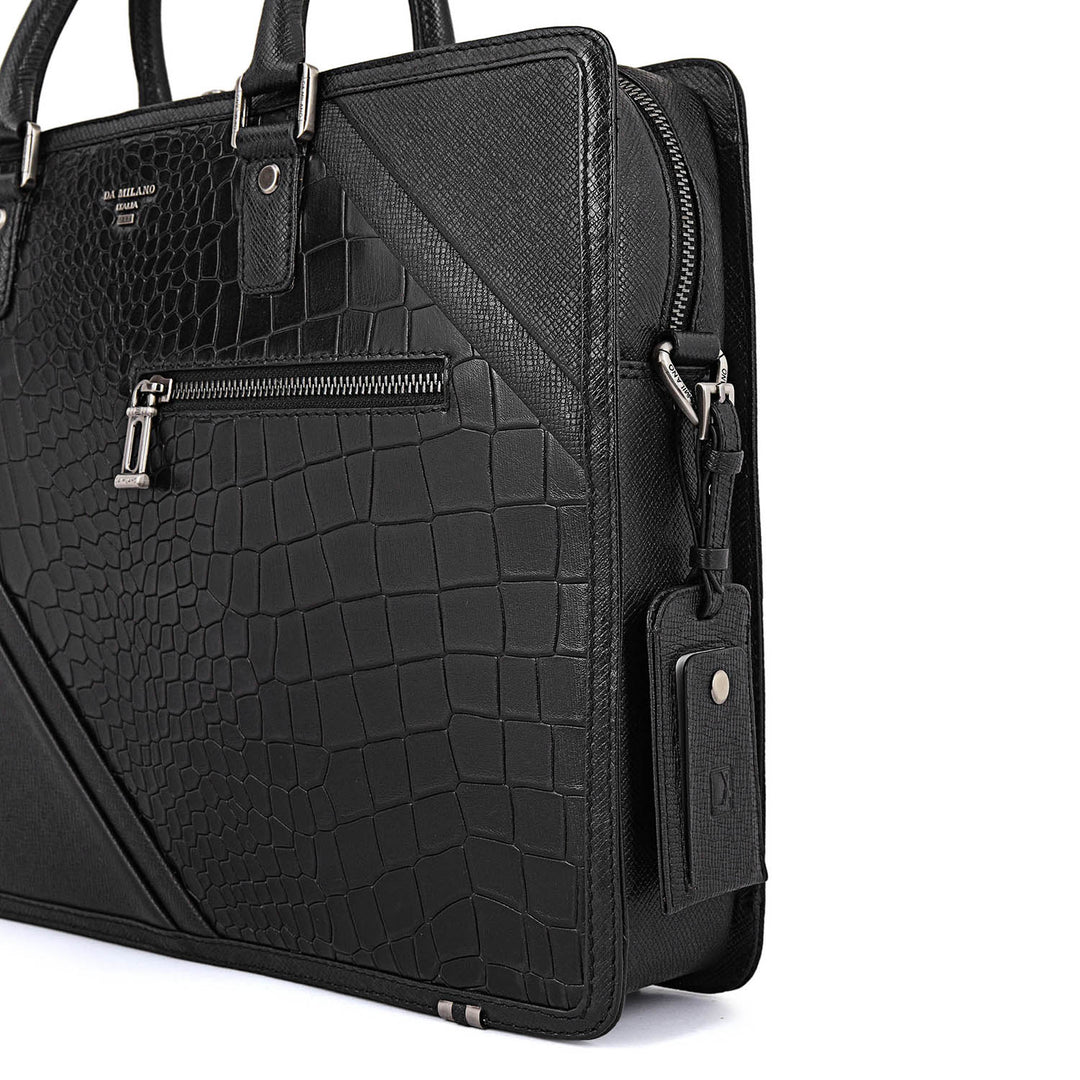 Coroco-Texture Laptop Bag (S) - Black