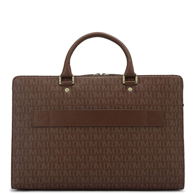 Monogram Franzy Leather Laptop Bag - Date