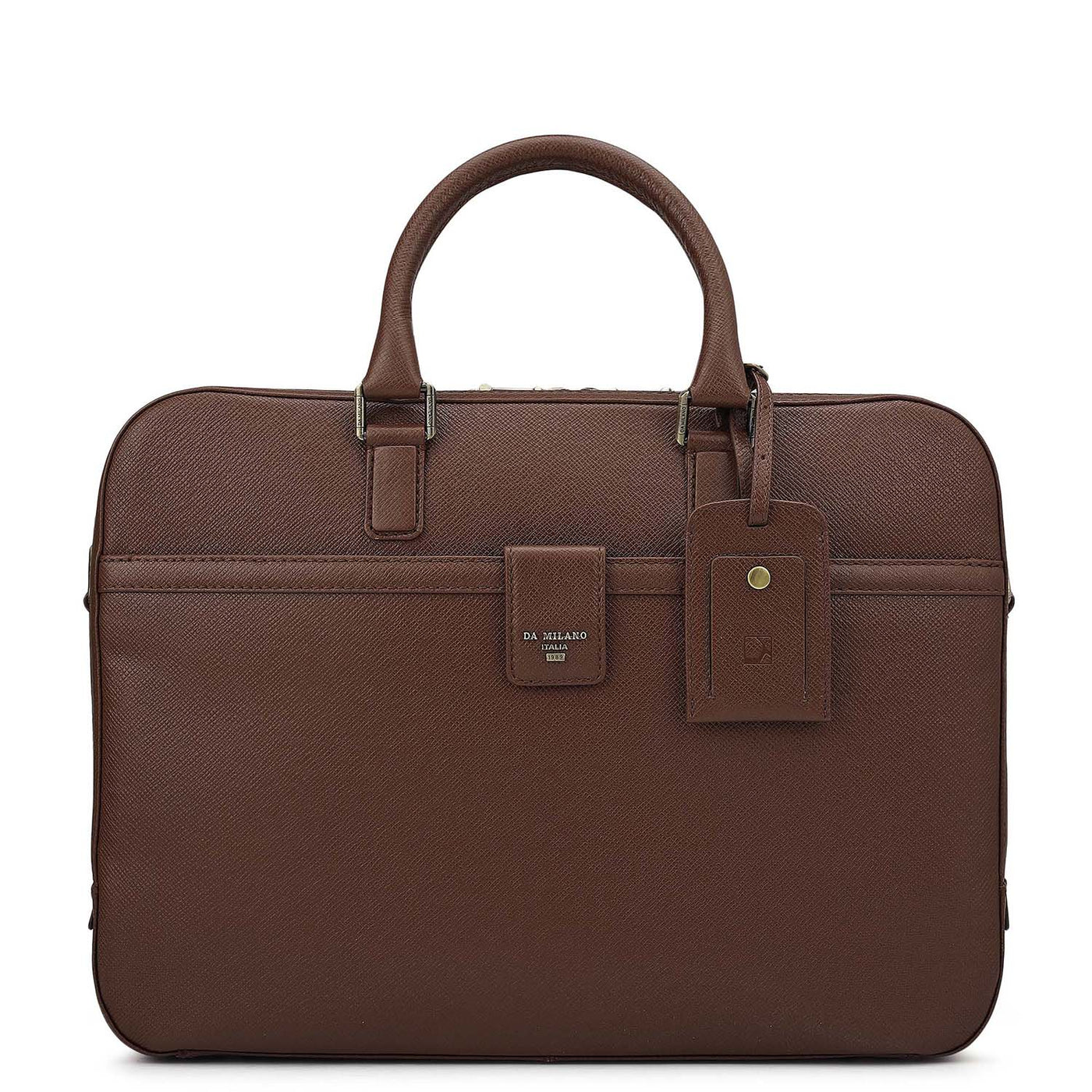 Franzy Leather Laptop Bag - Date