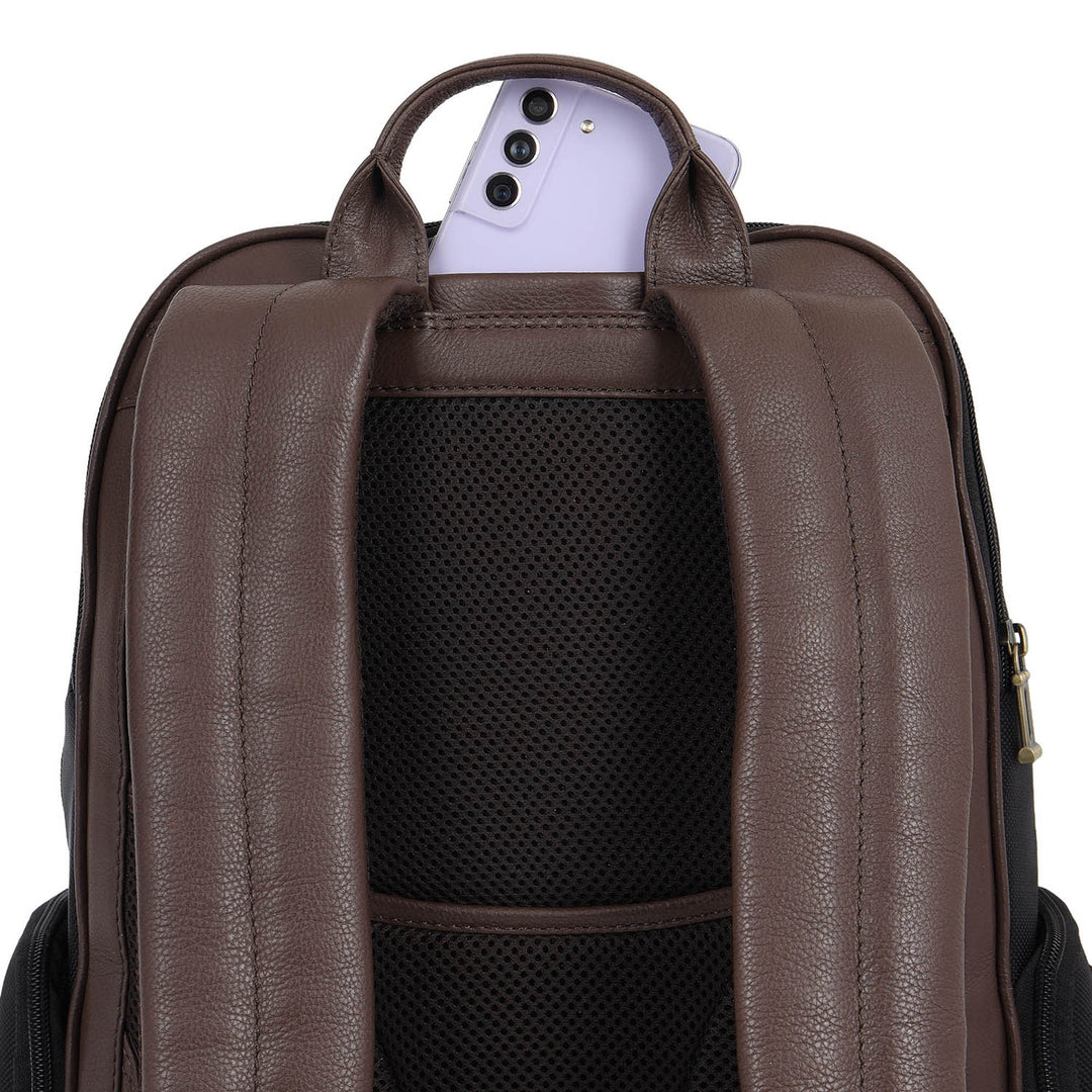 Online Exclusive Tetron Backpack - Black & Mocha