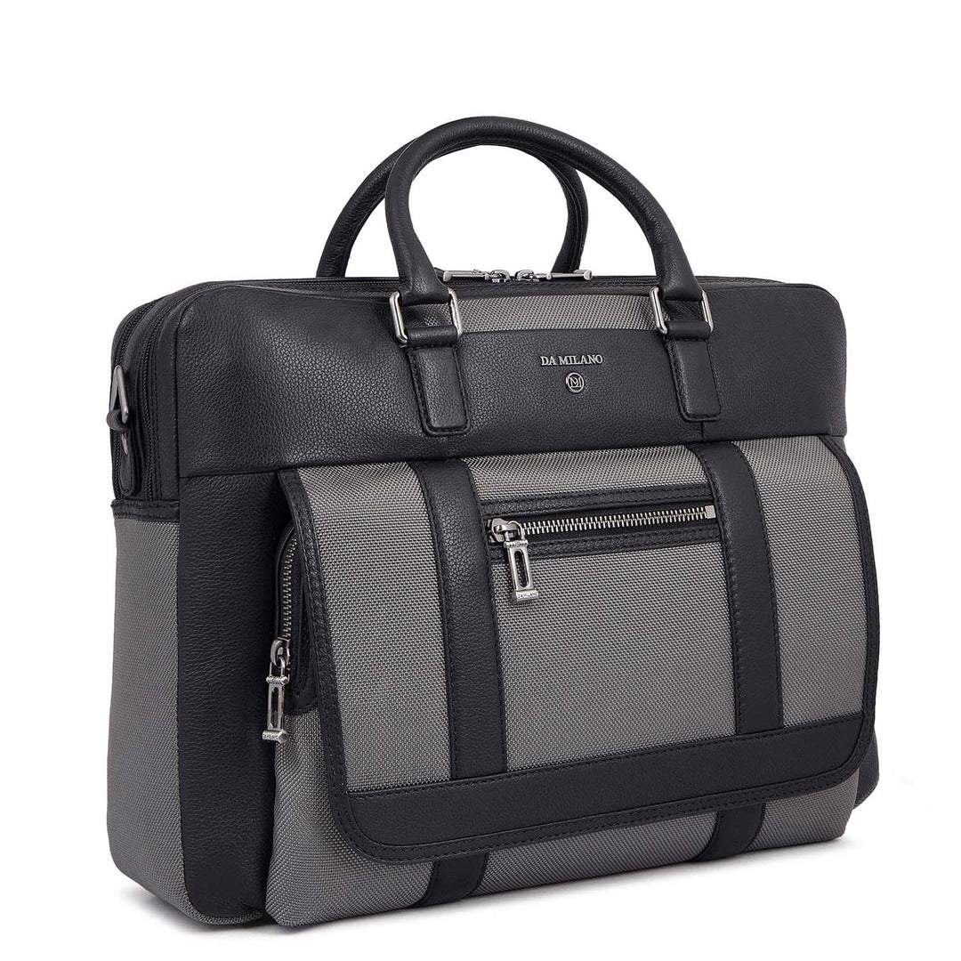 Mova Laptop Bag (M) - Grey & Black