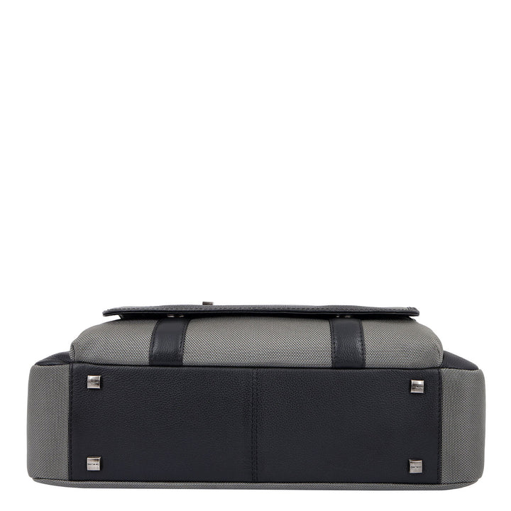 Mova Laptop Bag (M) - Grey & Black