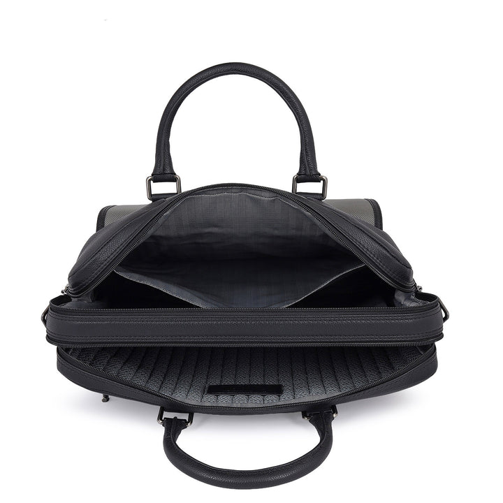 Mova Laptop Bag (M) - Grey & Black