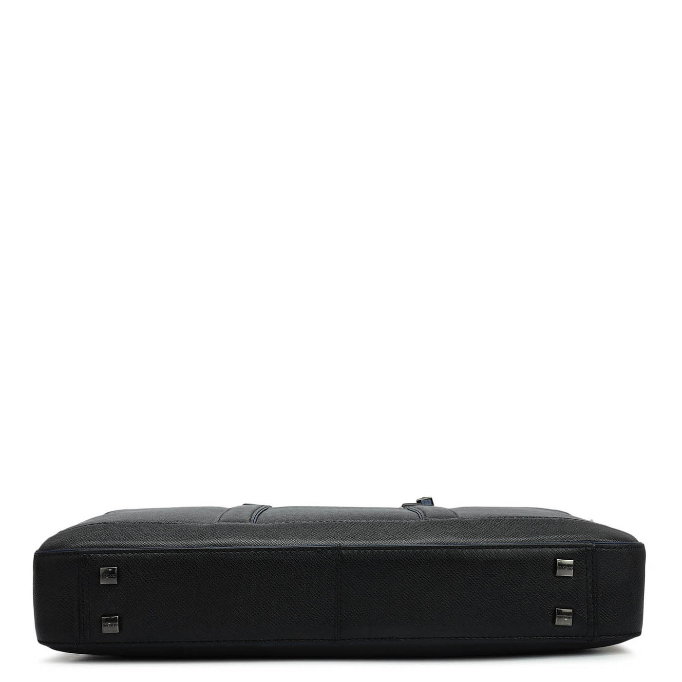 Franzy Leather Laptop Bag - Black