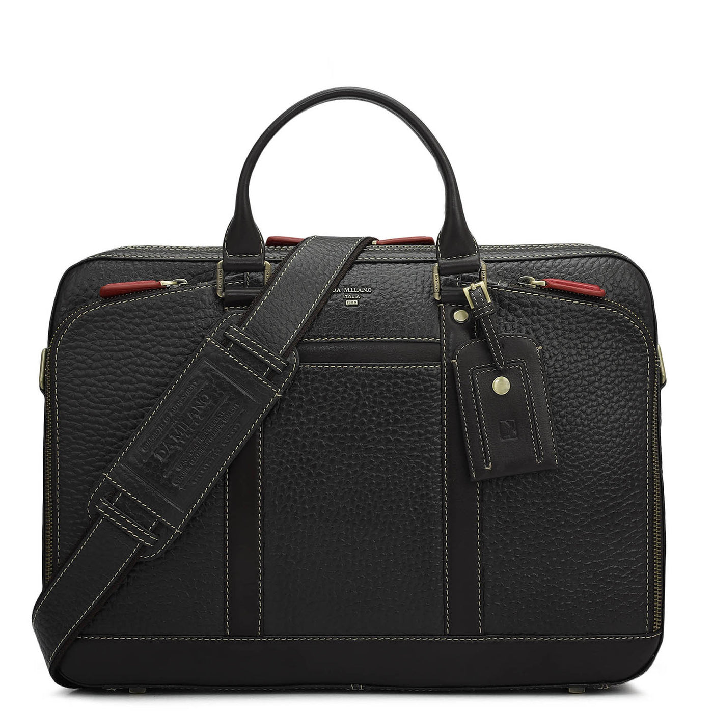 Bub Leather Laptop Bag - Brown