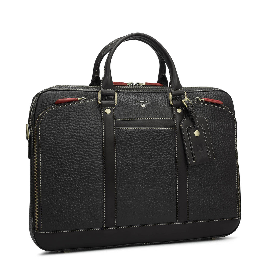 Bub Leather Laptop Bag - Brown