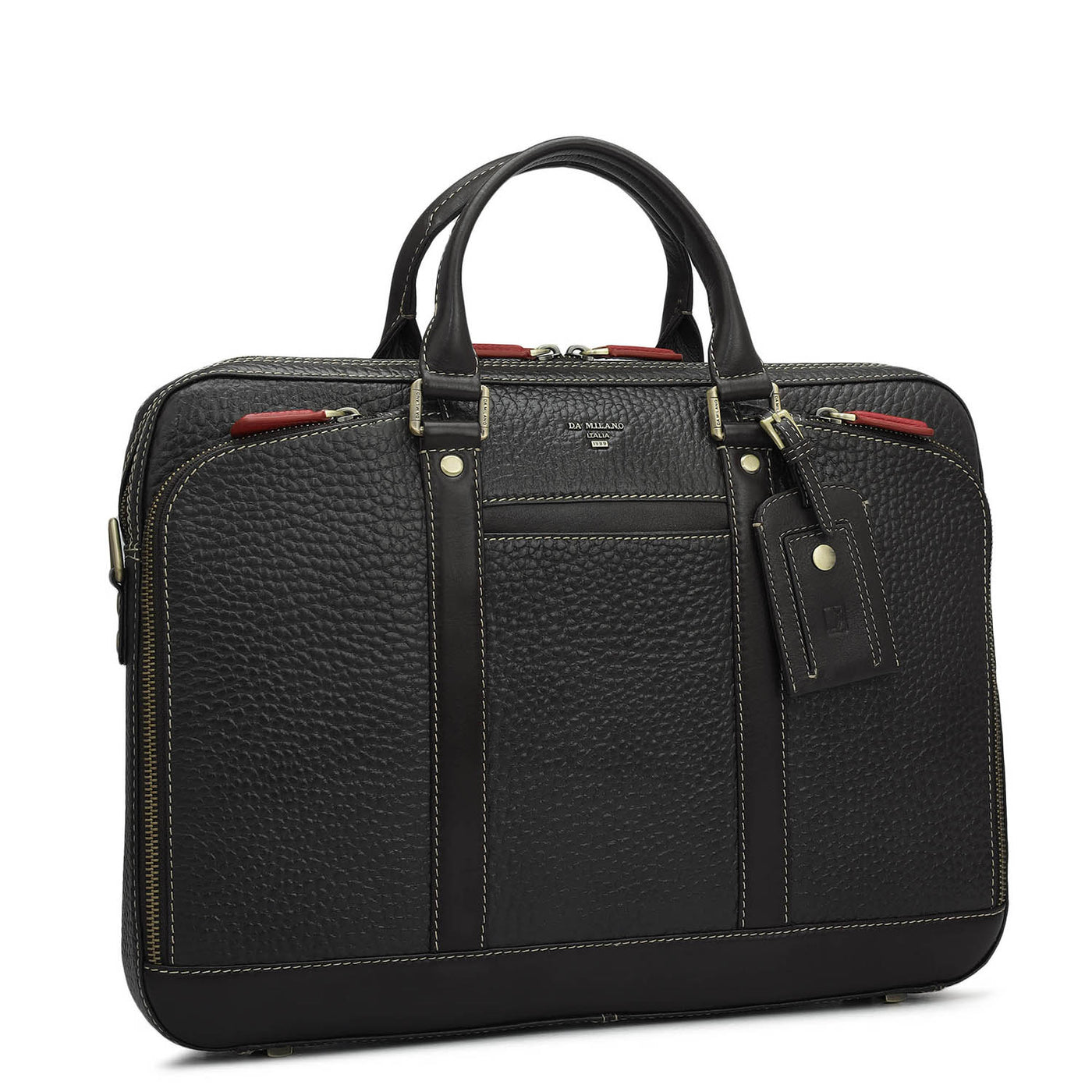 Bub Leather Laptop Bag - Brown
