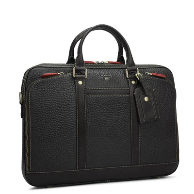 Bub Leather Laptop Bag - Brown