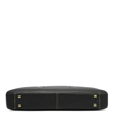 Bub Leather Laptop Bag - Brown