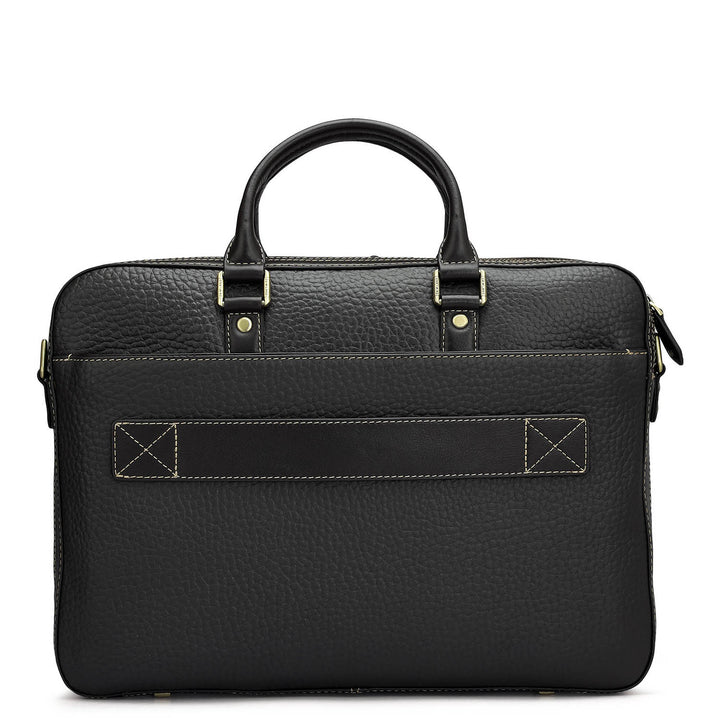 Bub Leather Laptop Bag - Brown