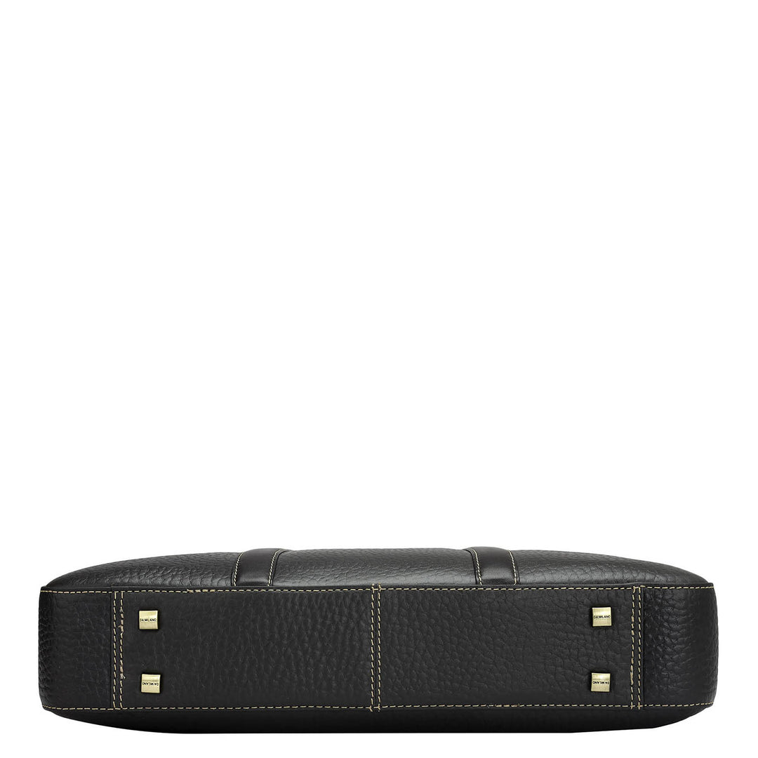 Bub Leather Laptop Bag - Brown