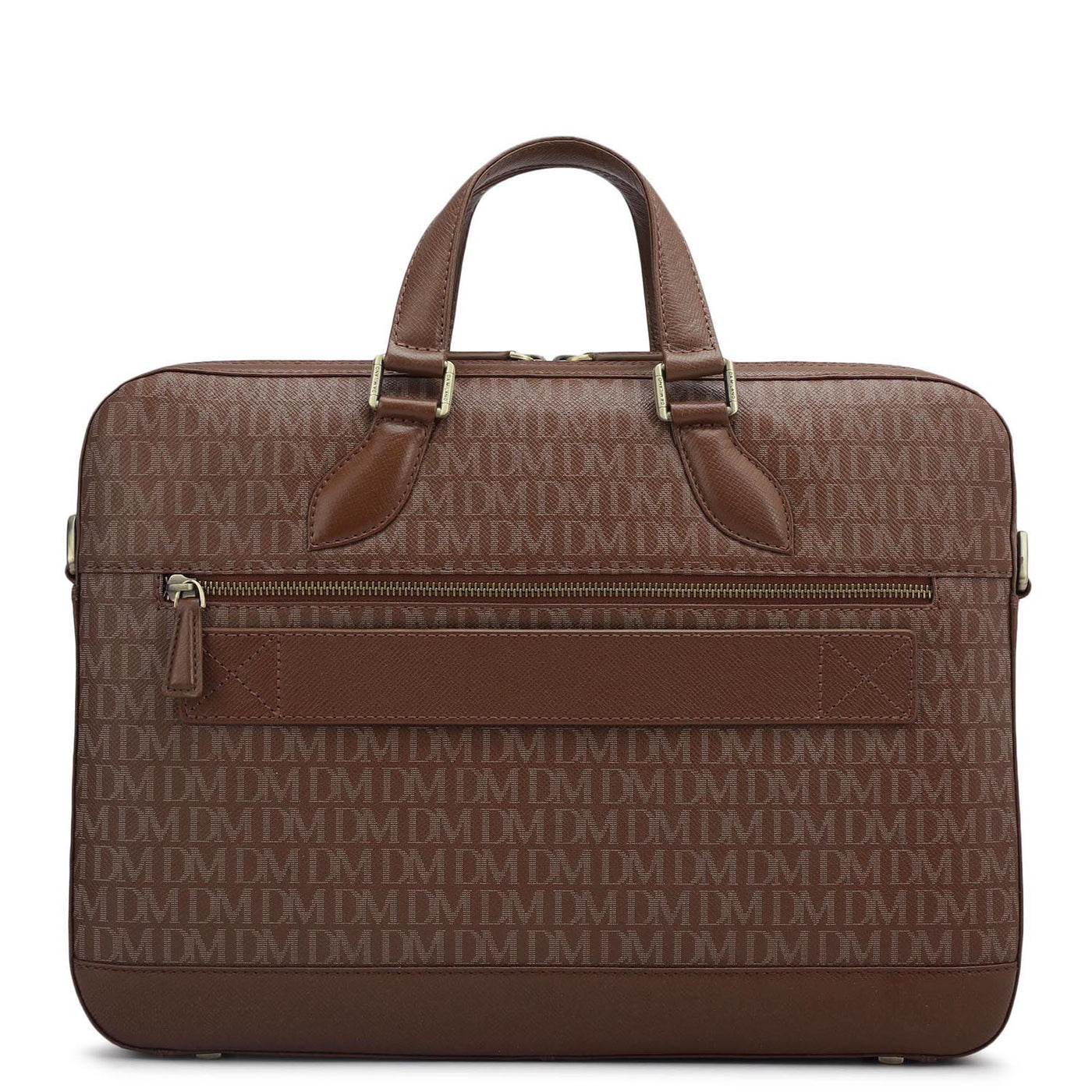 Monogram Franzy Leather Laptop Bag - Date
