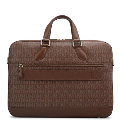 Monogram Franzy Leather Laptop Bag - Date