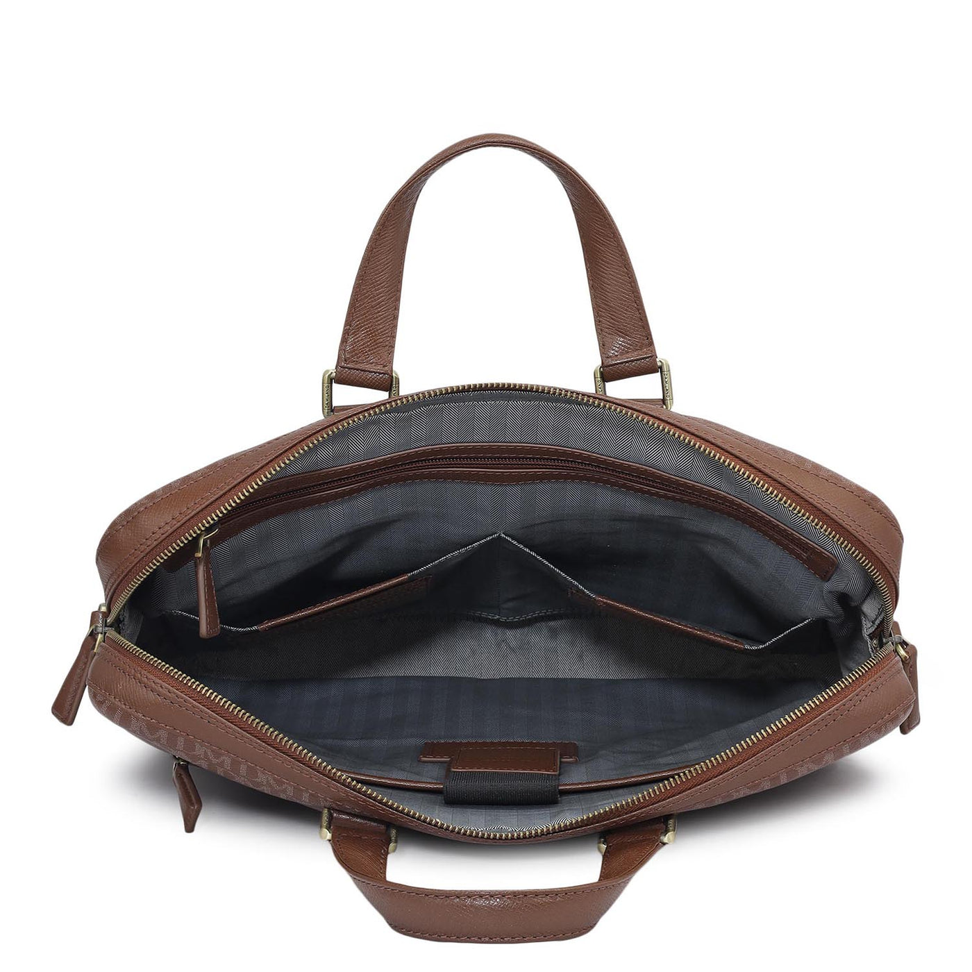 Monogram Franzy Leather Laptop Bag - Date