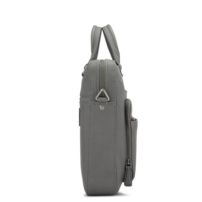 Fish Leather Laptop Bag - Grey