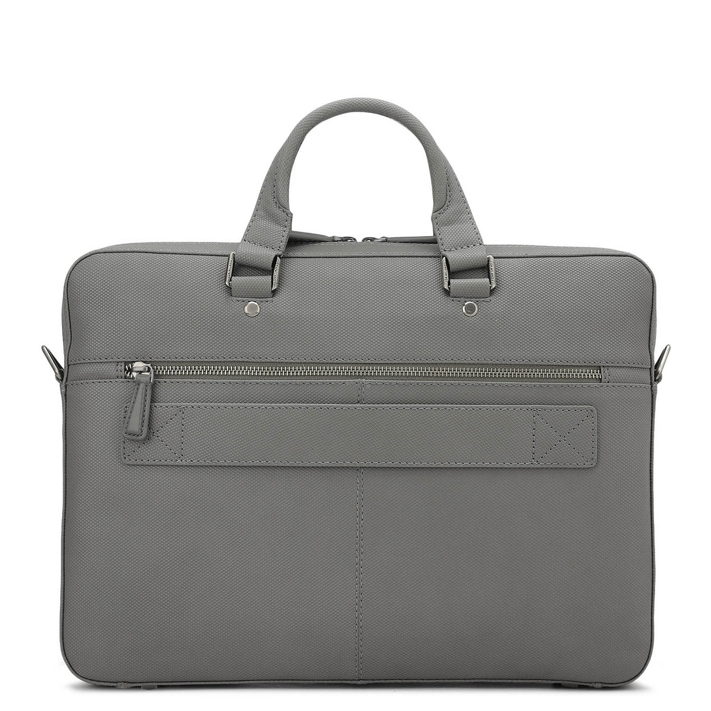 Fish Leather Laptop Bag - Grey
