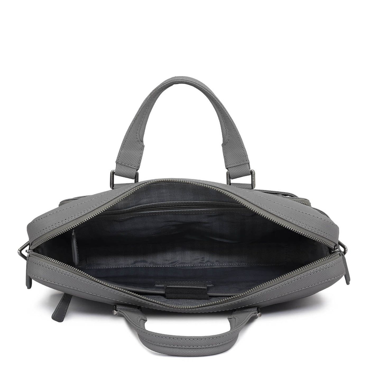 Fish Leather Laptop Bag - Grey