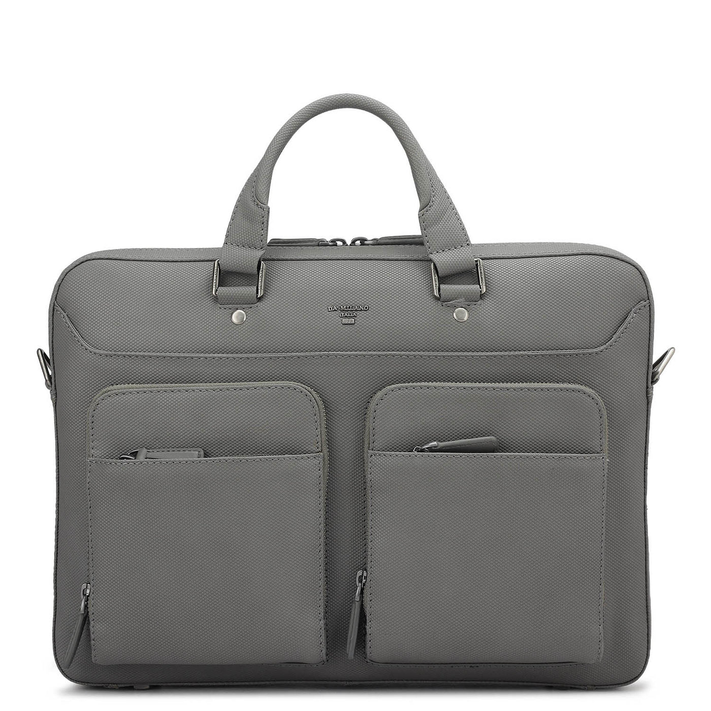Fish Leather Laptop Bag - Grey