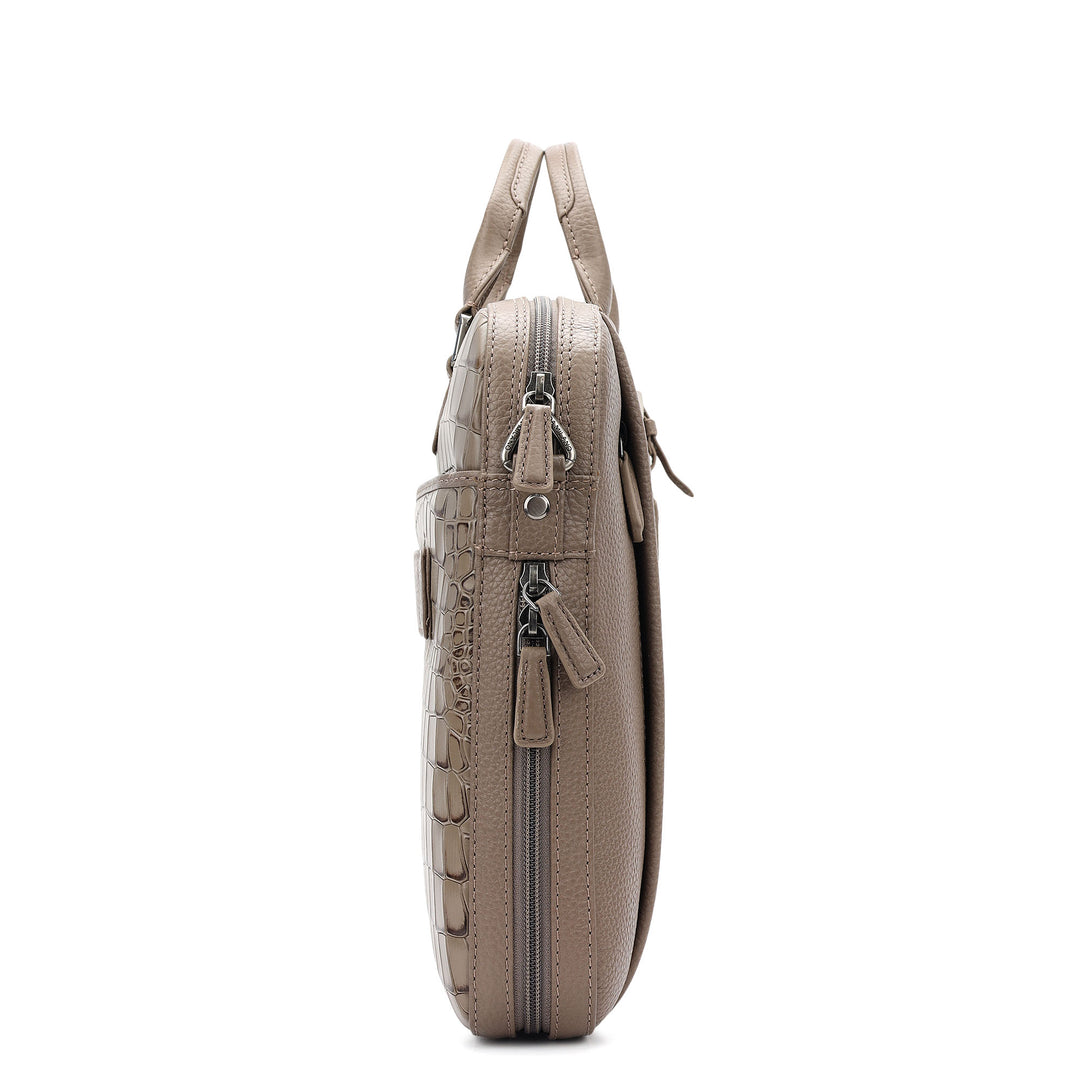 Classic Laptop Bag (M) - Smoke Grey