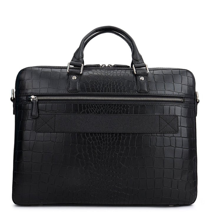 Classic Laptop Bag (M) - Black