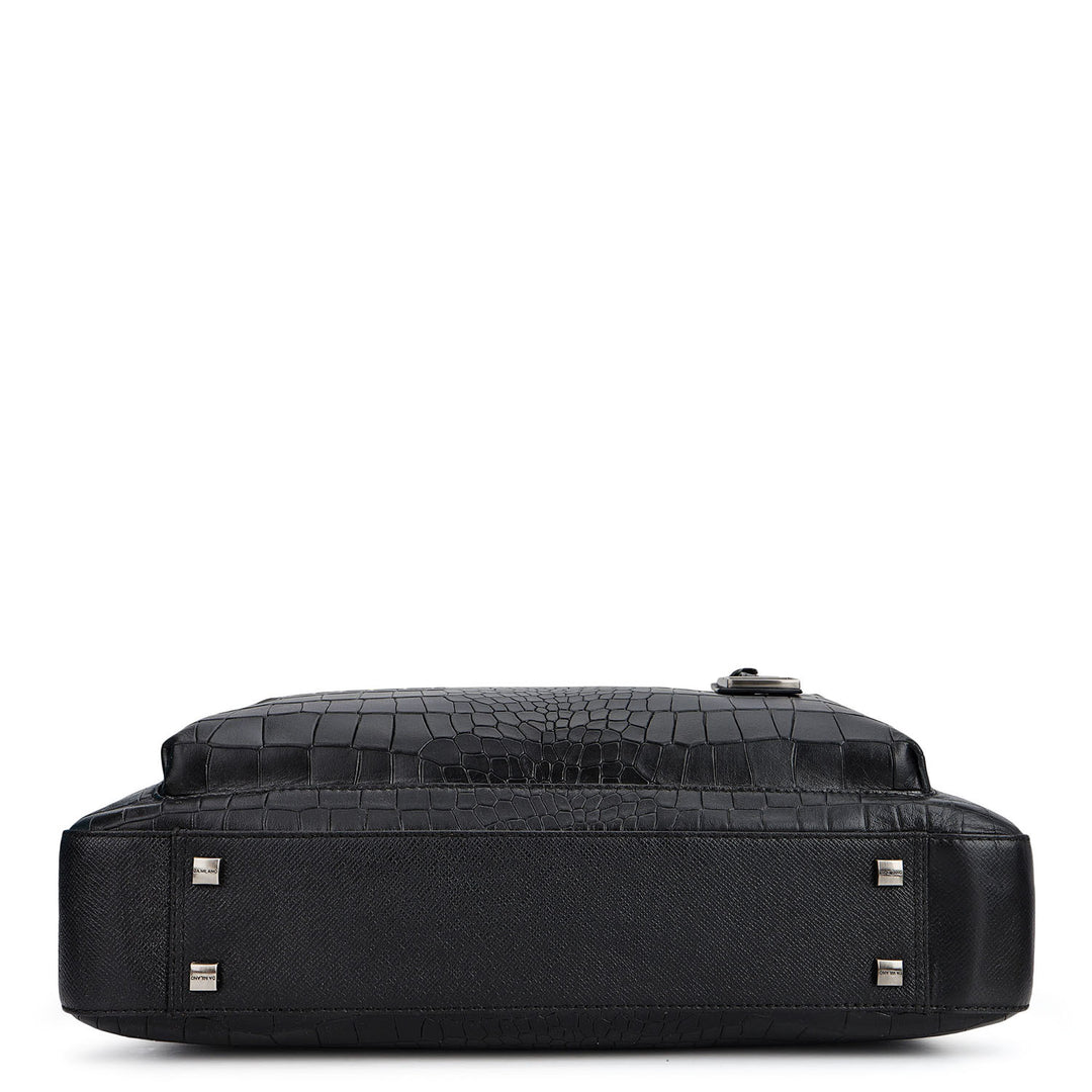 Classic Laptop Bag (M) - Black