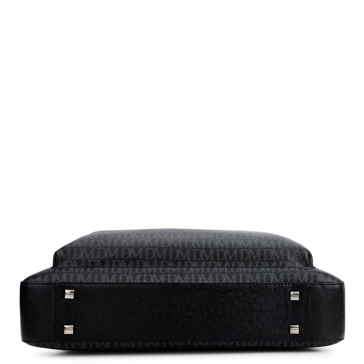 Monogram Laptop Bag (M) - Black