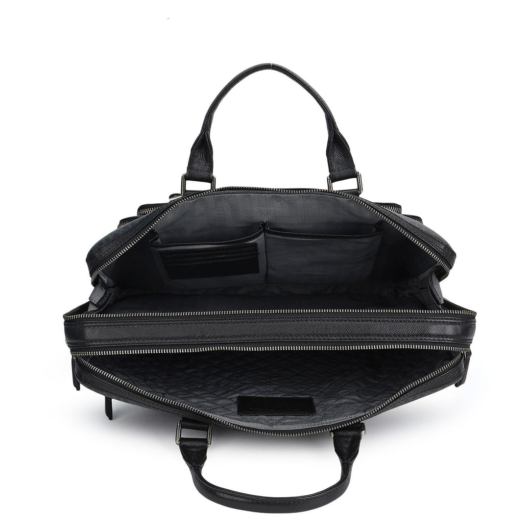 Monogram Laptop Bag (M) - Black