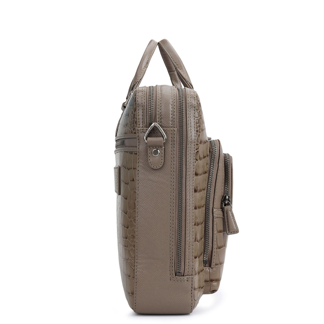 Classic Laptop Bag (M) - Smoke Grey