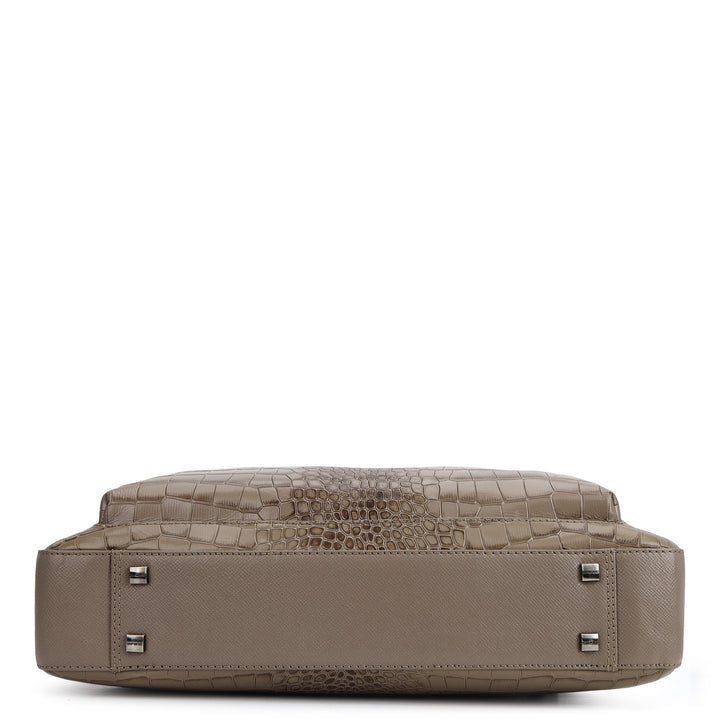 Classic Laptop Bag (M) - Smoke Grey