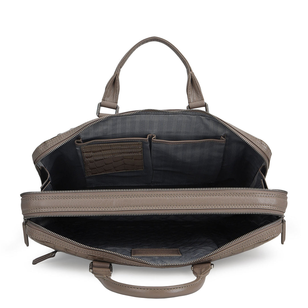 Classic Laptop Bag (M) - Smoke Grey