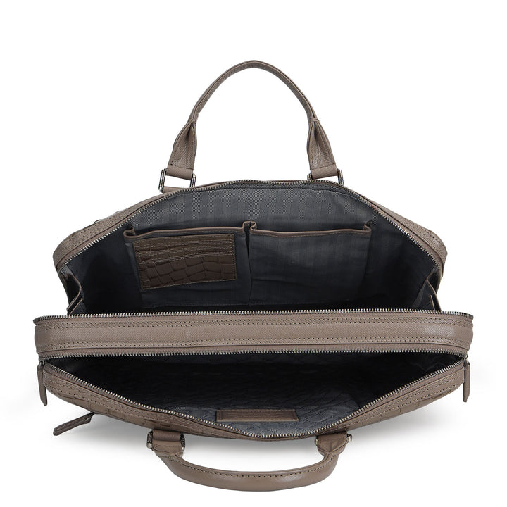 Classic Laptop Bag (M) - Smoke Grey