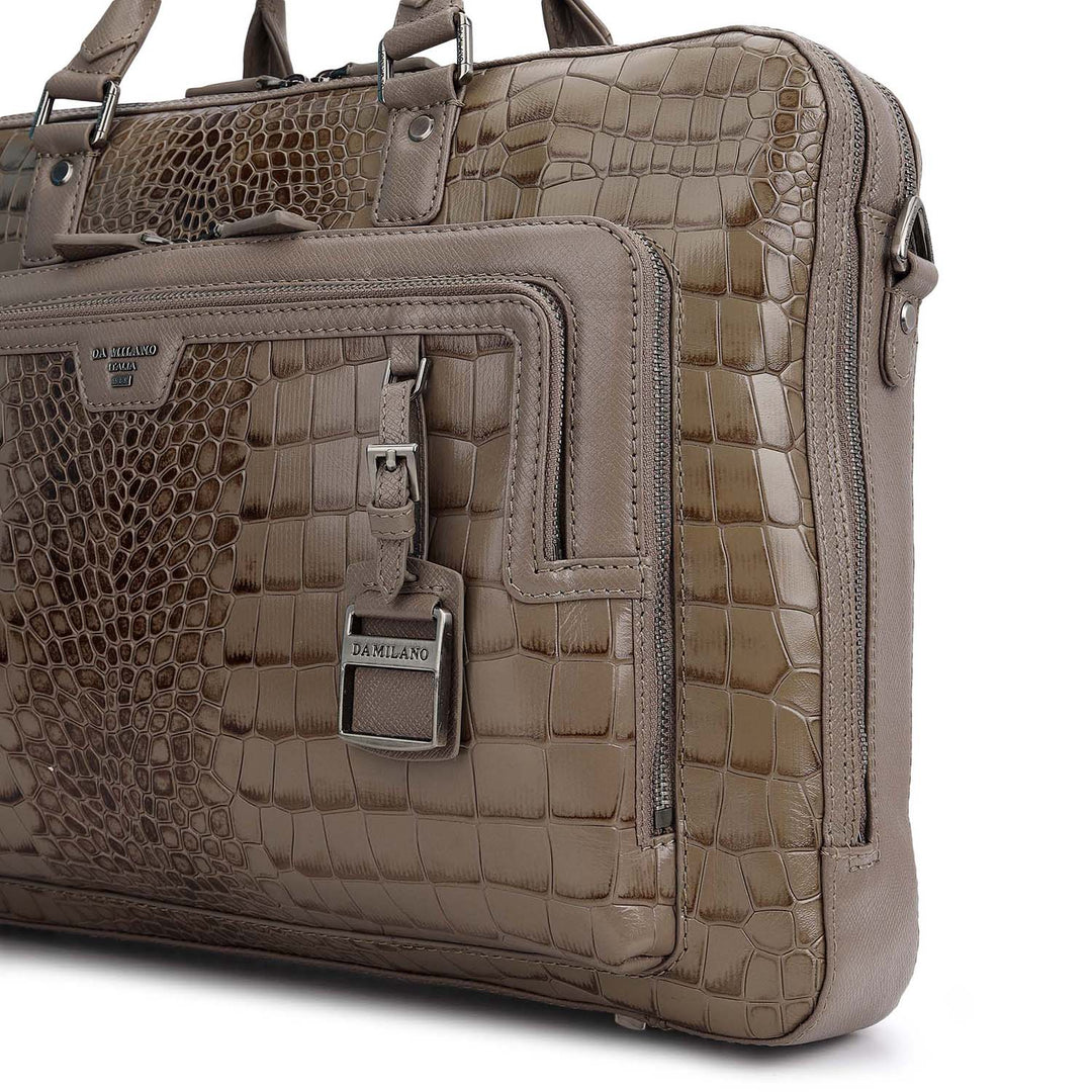 Classic Laptop Bag (M) - Smoke Grey
