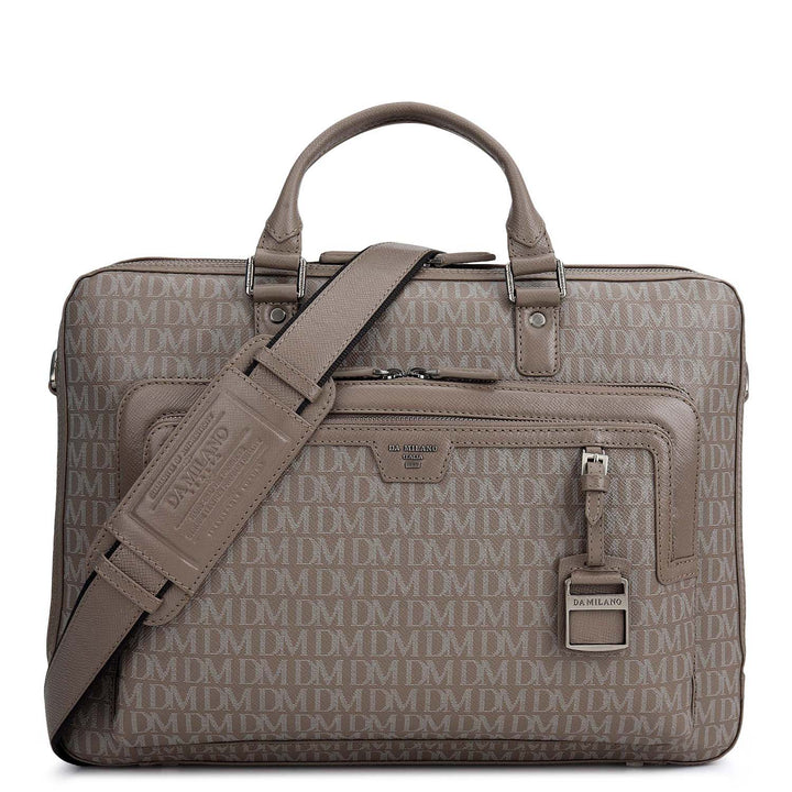 Monogram Laptop Bag (M) - Smoke Grey