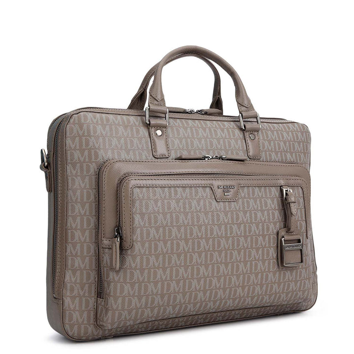 Monogram Laptop Bag (M) - Smoke Grey