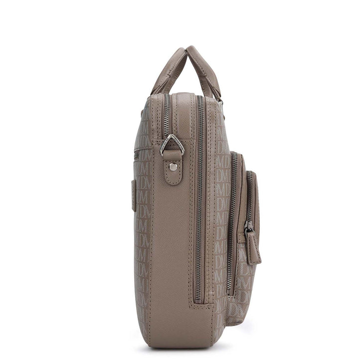 Monogram Laptop Bag (M) - Smoke Grey