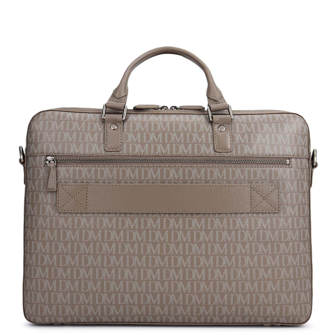 Monogram Laptop Bag (M) - Smoke Grey